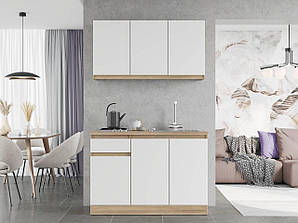 Кухня модульна Еверест Оптіма набір №5 Білий 1,2 м (DTM-5709)