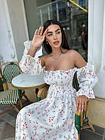 Літня жіноча сукня з мусліну новинка 2025