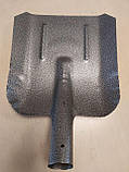 Лопата совкова молоткове покриття без держака з ребрами  жорсткості, фото 3