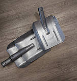 Лопата совкова молоткове покриття без держака з ребрами  жорсткості, фото 8