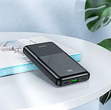 Повербанк із диплеєм HOCO J102 20w зі швидким заряджанням 10000 мач телефона, планшета портативне зарядне устройс, фото 2