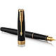 Набір ручок Parker SONNET Black Lacquer GT FP+BP (перменева + кулькова), фото 5