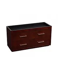 460310 Meridian 2 Drawer Valet Burl WOLF