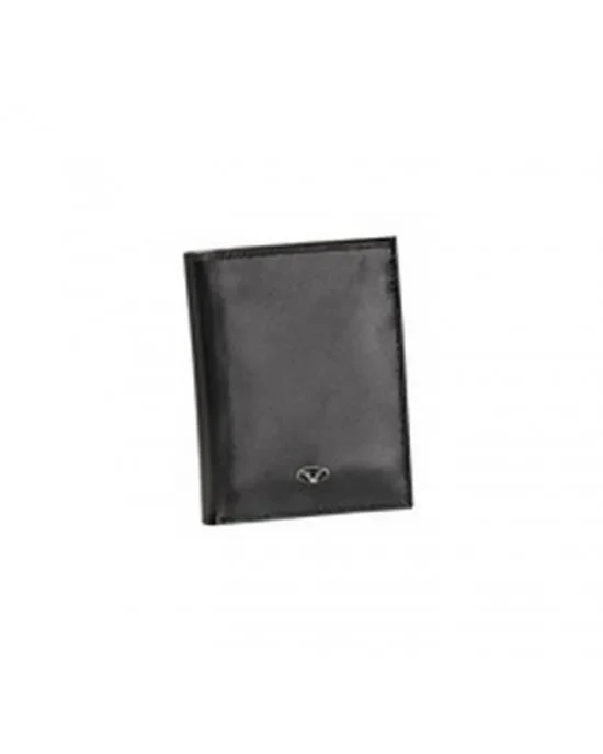 986NN0110 Vertical Wallet 4CC-Black 110*85 Гаманець Visconti, фото 1
