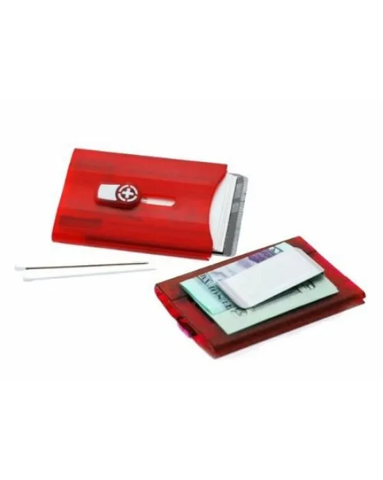 ULSW110 Багатофункційний чохол для візитних карток, червоний Wagner of Switzerland, фото 1