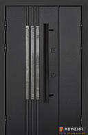 Вхідні полуторні двері з терморозривом модель Revolution комплектація Bionica 2 - 1200