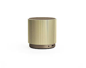 Портативний динамік Lexon Fine Speaker світле золото