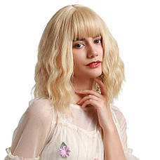 Перука блонд хвиляста, термоволокно DC SS170-2, фото 3