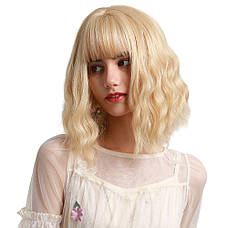 Перука блонд хвиляста, термоволокно DC SS170-2, фото 2