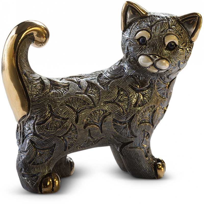 Фігурка/статуетка De Rosa Rinconda Кішка Чорна (5x10x9) Dr213f-14, фото 1