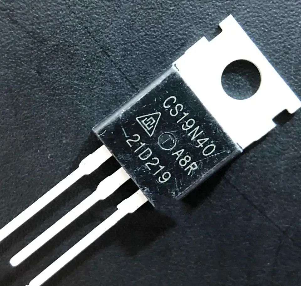 Транзистор CS19N40A8R 19N40 19A/400V TO-220