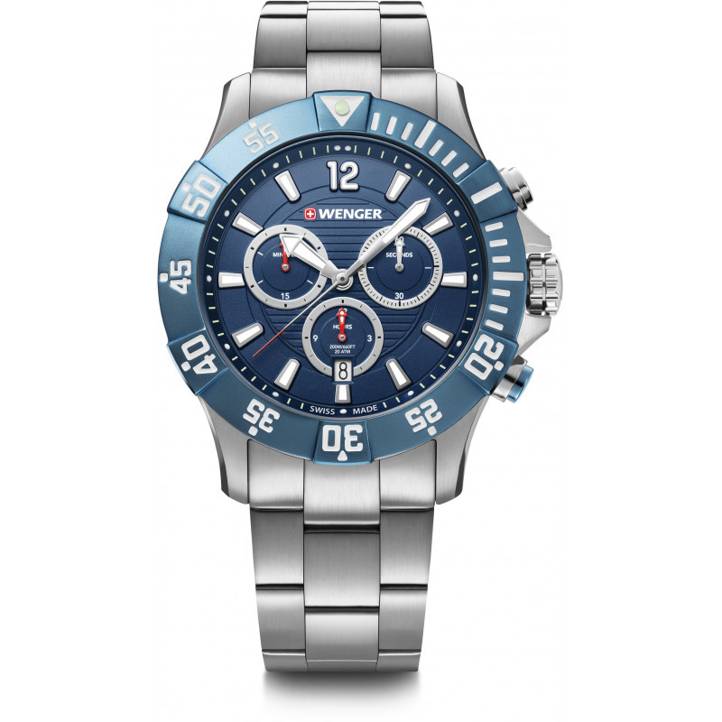 Чоловічий годинник Wenger SEAFORCE Chrono W01.0643.119, фото 1