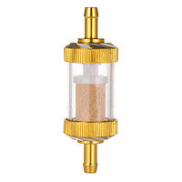 Фільтр паливний, оливний, універсальний для мотоцикла, алюміній (006540)