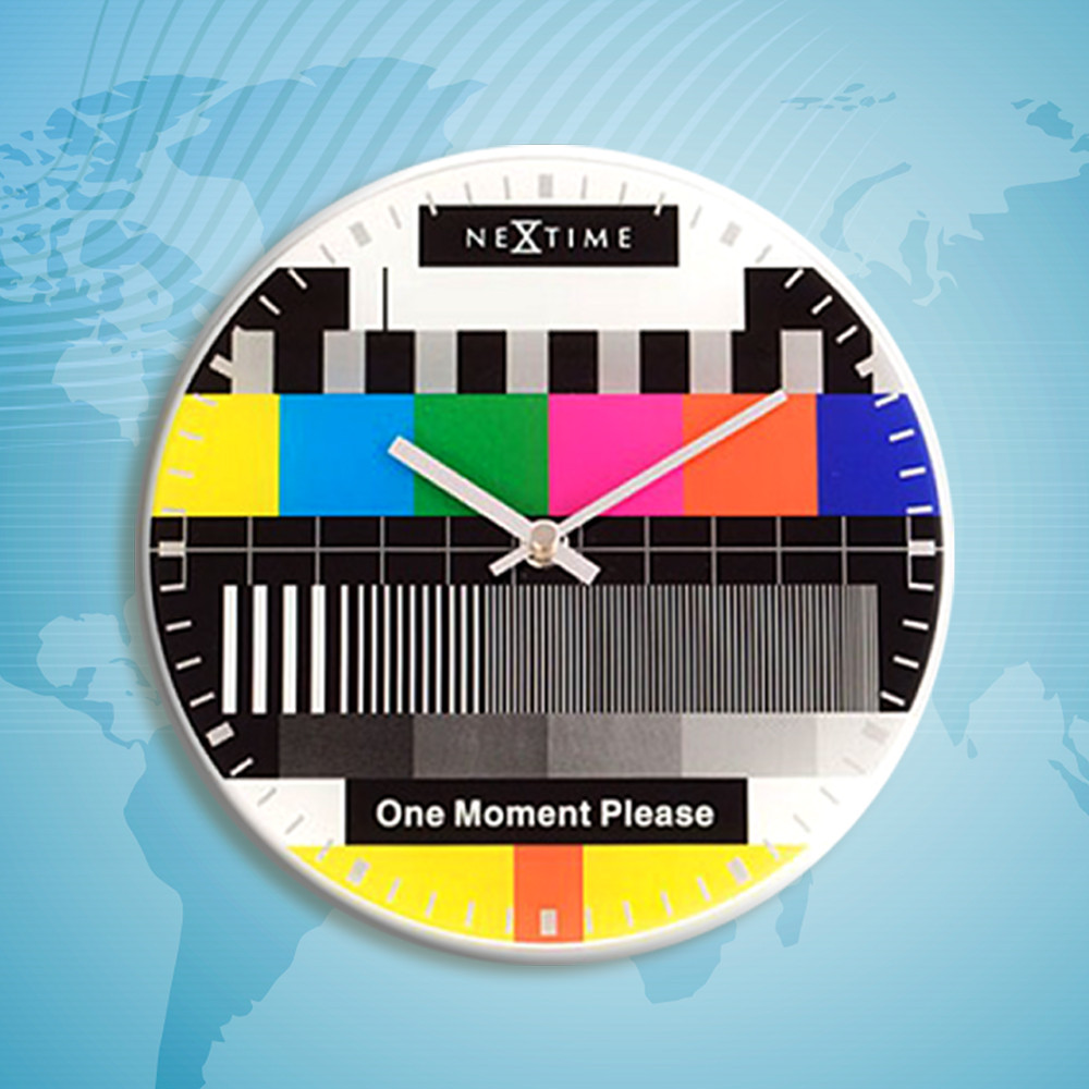 Настінний годинник "Testpage One moment" Ø20 см