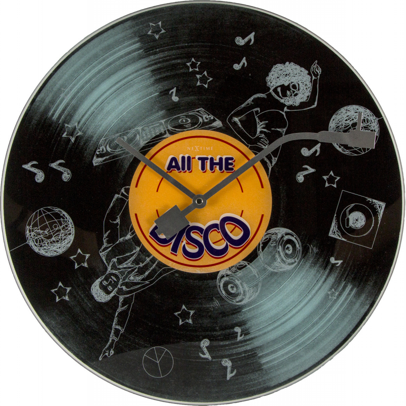 Настінні годинники "All the Disco" Ø43 см
