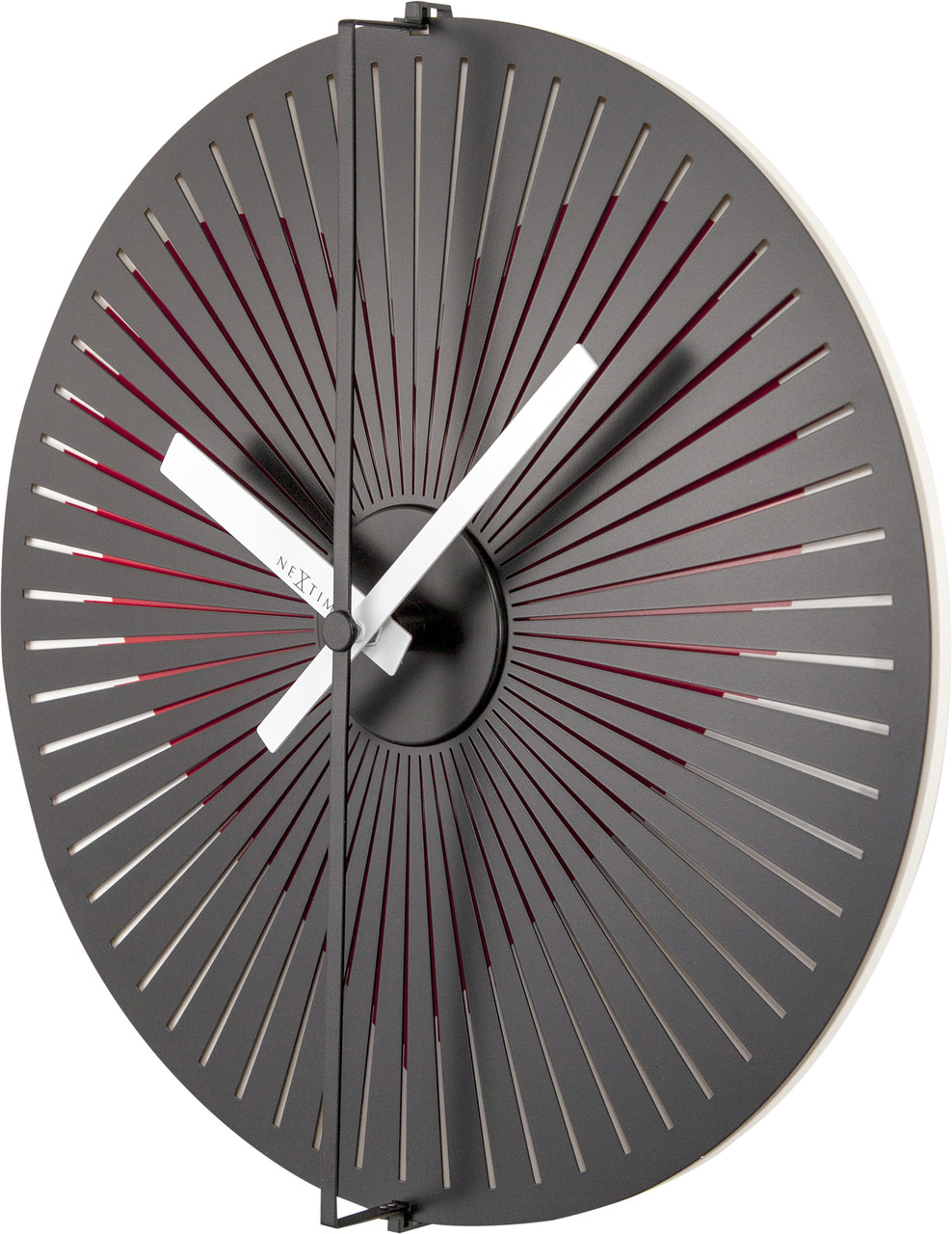 Настінні годинники, динамічний малюнок, "Motion Clock Heart" ø30 см