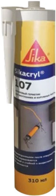 Акриловый герметик Sika Sikacryl-107 (310 мл), фото 1