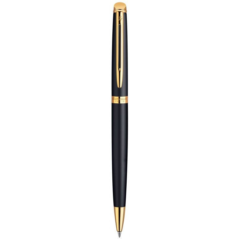Ручка кулькова Waterman HEMISPHERE Matte Black GT BP 22 003, фото 1