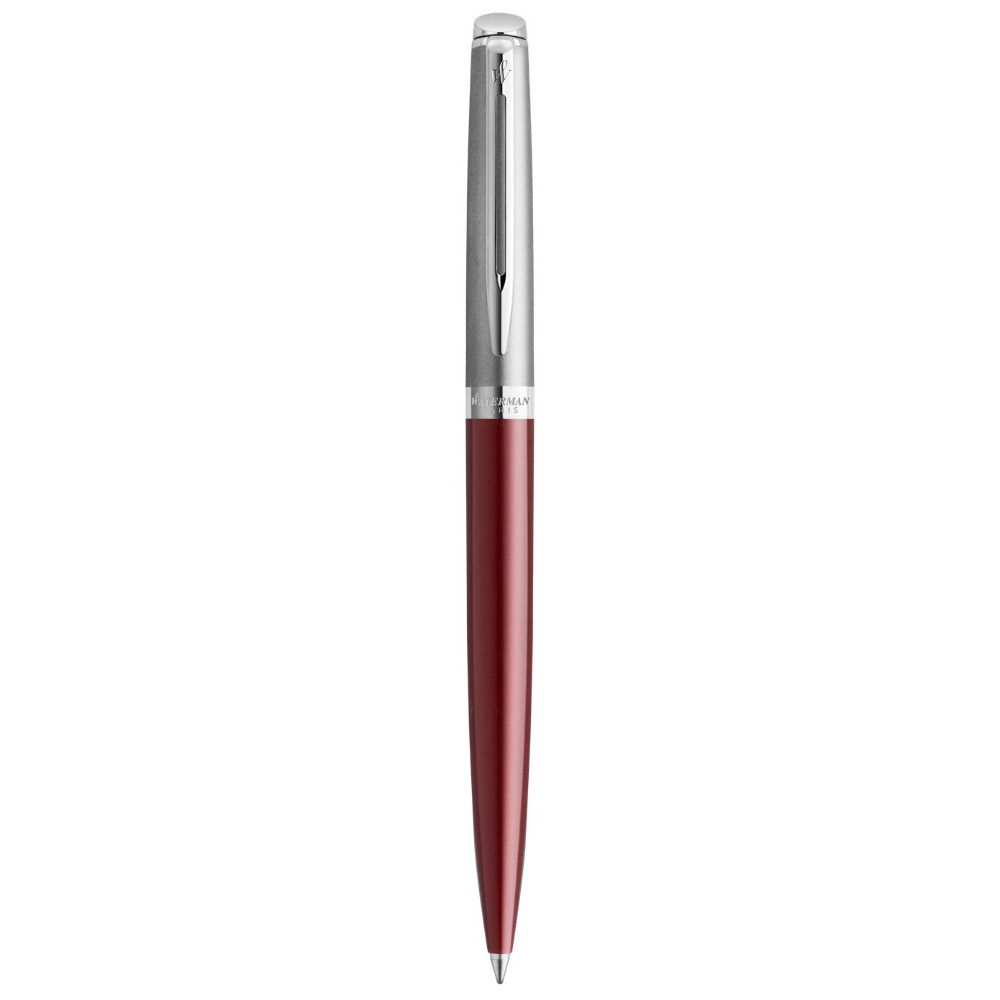 Ручка кулькова Waterman HEMISPHERE Essentials Metal & Red CT BP 22 008, фото 1