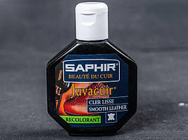Крем - Фарба Для Гладкої Шкіри Saphir Juvacuir 0803, 75 мл, кол. чорний (01)