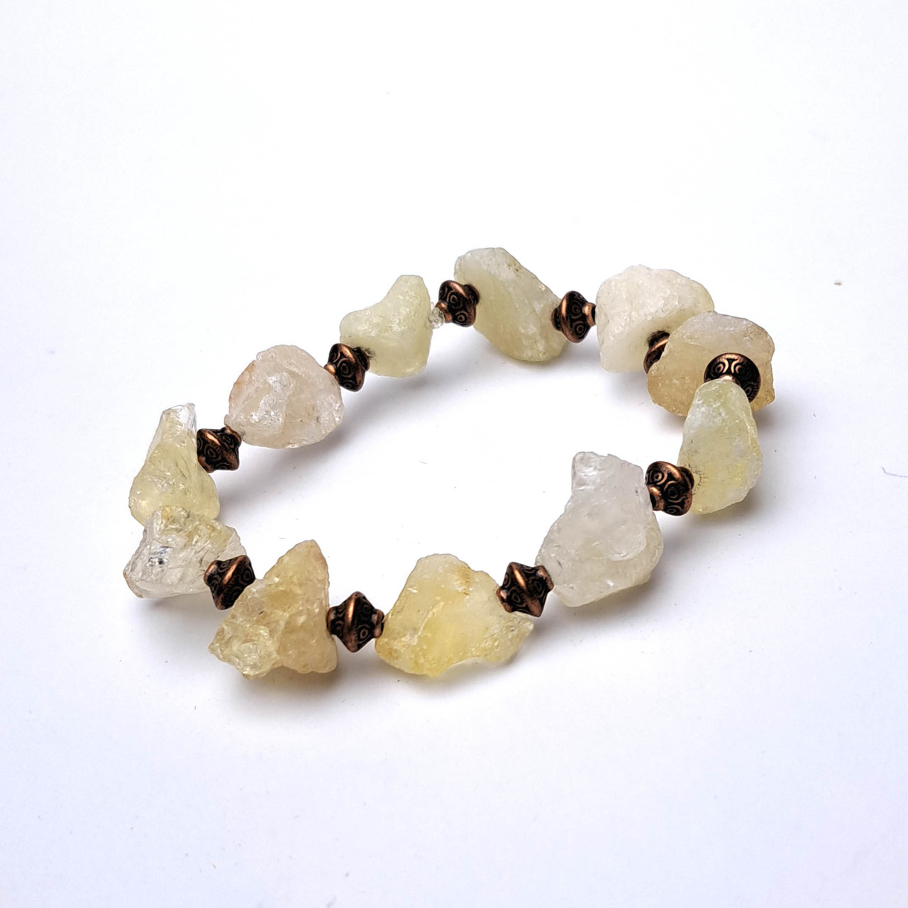 РОМОНА, цитрин. Браслет із натурального каменю, фото 1