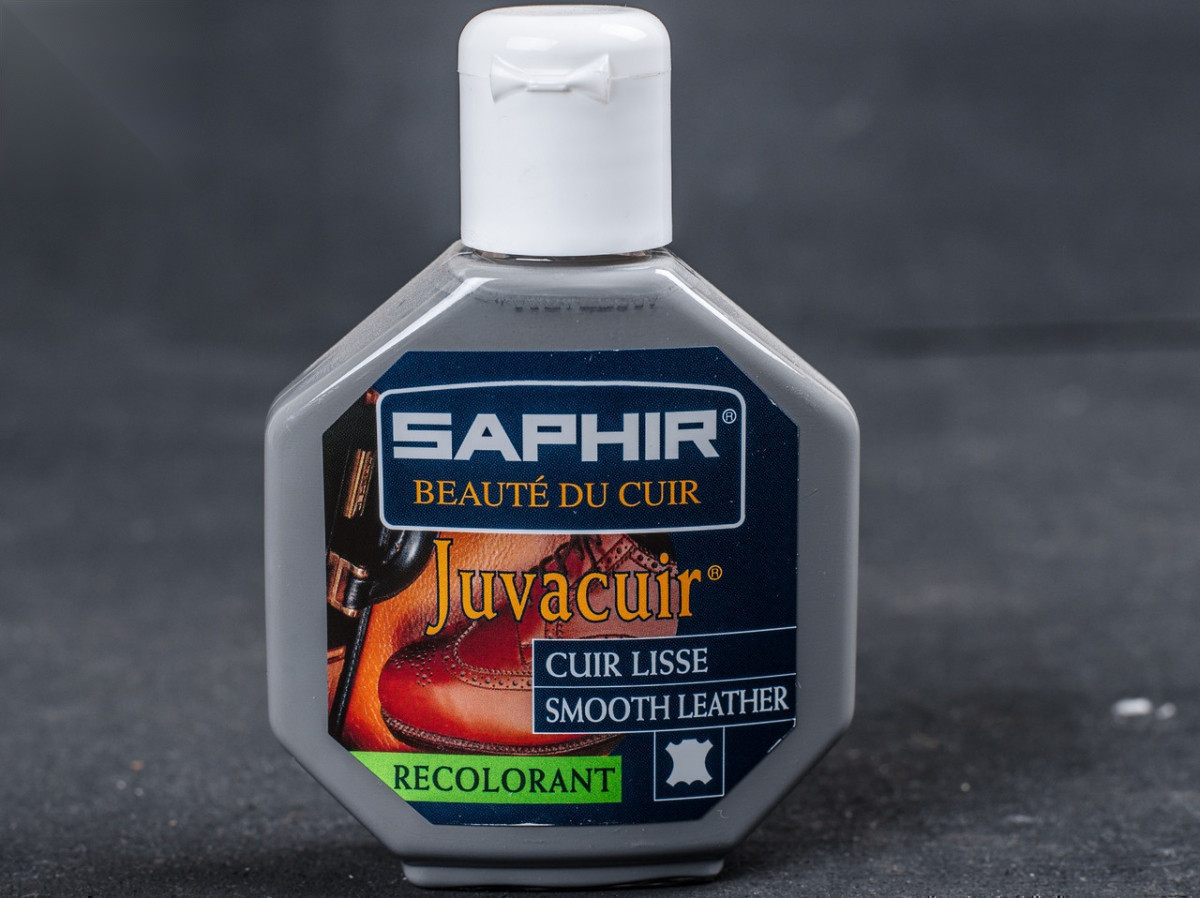 Крем - Фарба Для Гладкої Шкіри Saphir Juvacuir, 75 мл, кол. сірий (14)