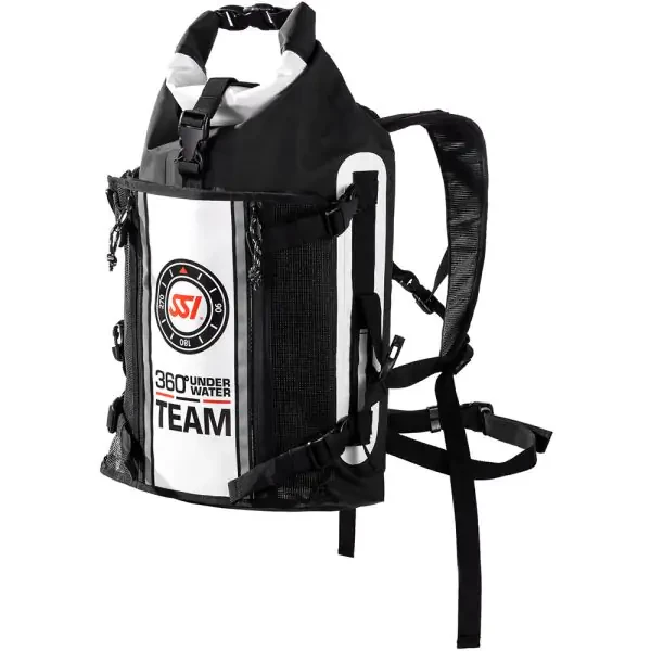 Рюкзак водонепроникний SSI Bag Backpack (чорно-білий)