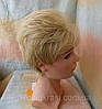 Перука коротка з термоволокна пшеничний RG 9713-24В, фото 4