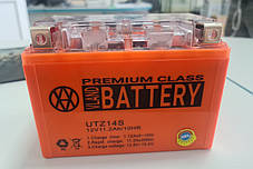 Акумуляторна батарея гелев 12V 11.2 Ah/10HR Vland Battery Premium class UTZ14S 10HR, фото 3