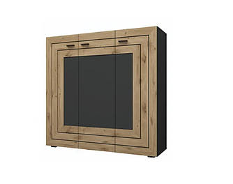 Комод 3Д Джейкоб дуб вікінг/антрацит Сокме