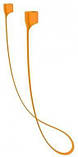 Тримач (на шию) для AirPods 2/1 Baseus Earphone Strap, Orange (ACGS-A07), фото 4