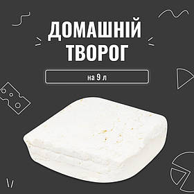 Закваска для сиру Домашній сир на 9 л (3 шт. × 3 л)