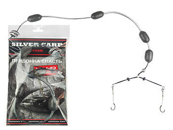 Готова оснастка для лову толоба Silver Carp з дна (донная)