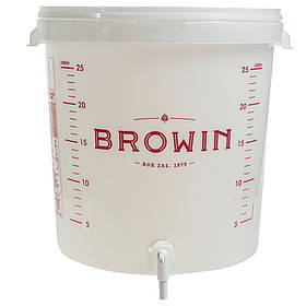 Ємність для бродіння Biowin із краном (пластикова), 30 л