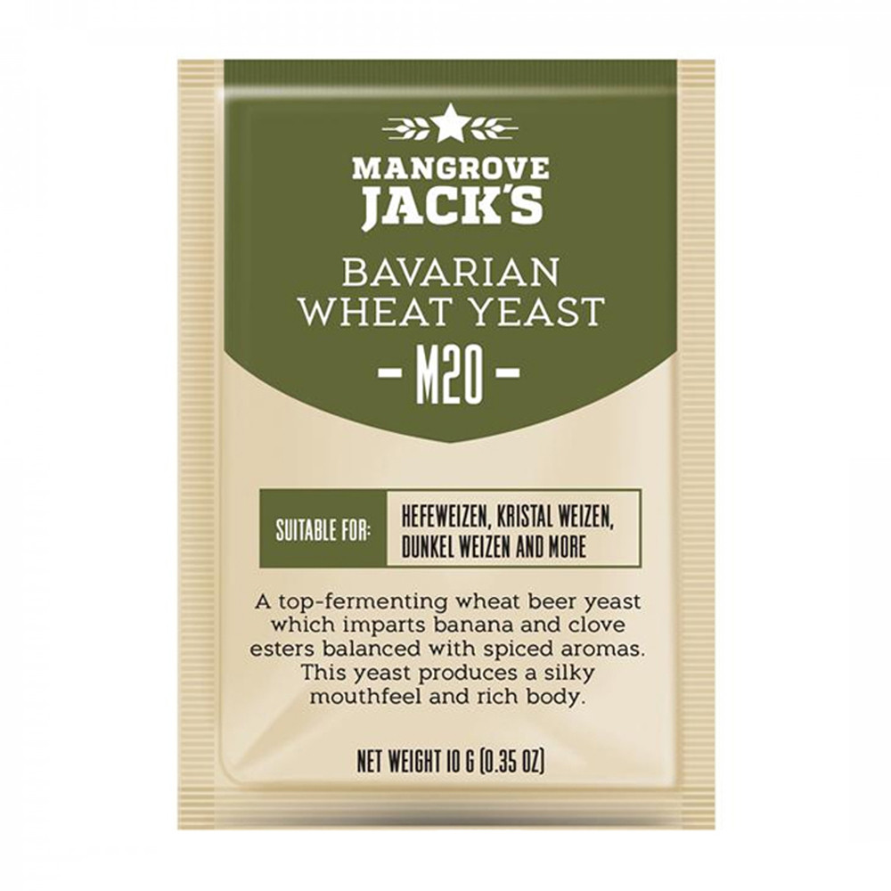 Пивні дріжджі Мangrove Jack's M20 Bavarian Wheat, 10 г
