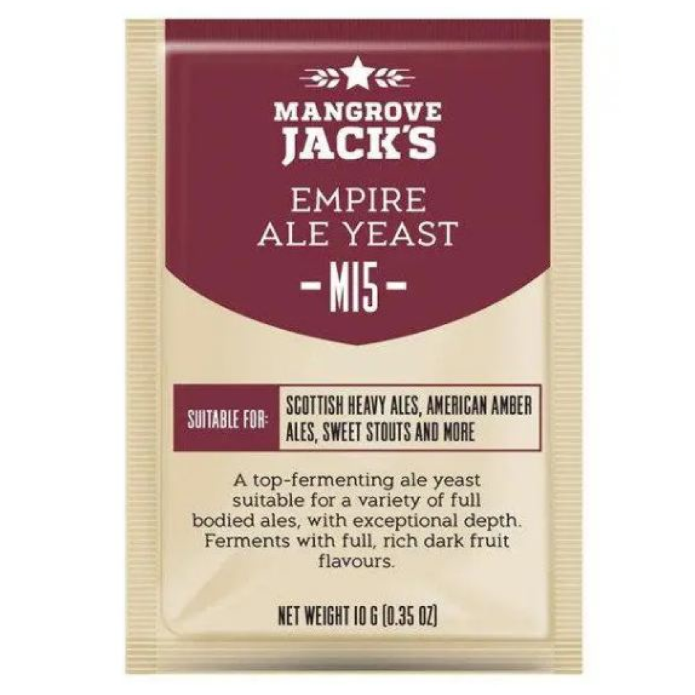 Дріжджі пивні Mangrove Jack's M15 Empire Ale, 10 г