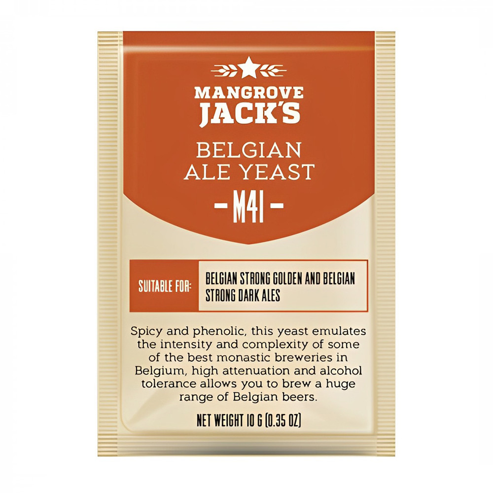 Пивні дріжджі Mangrove Jack's CS Yeast M41 Belgian Ale, 10 г