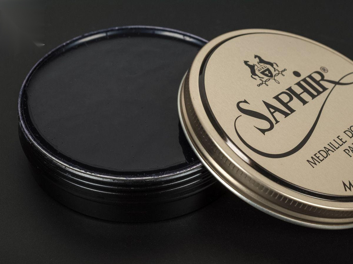 Віск Saphir Medaille d'or Mirror Gloss, чорний, 75 мл (1013)(01)