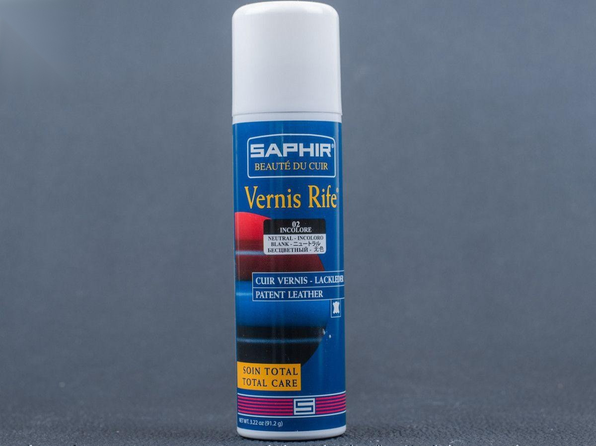 Аерозольний поліроль Saphir Vernis Rife, 150 мл, кол. безбарвний (0414)