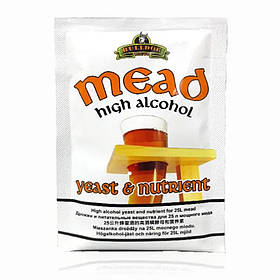 Дріжджі для меду Bulldog MEAD High Alcohol Yeast, 28 г