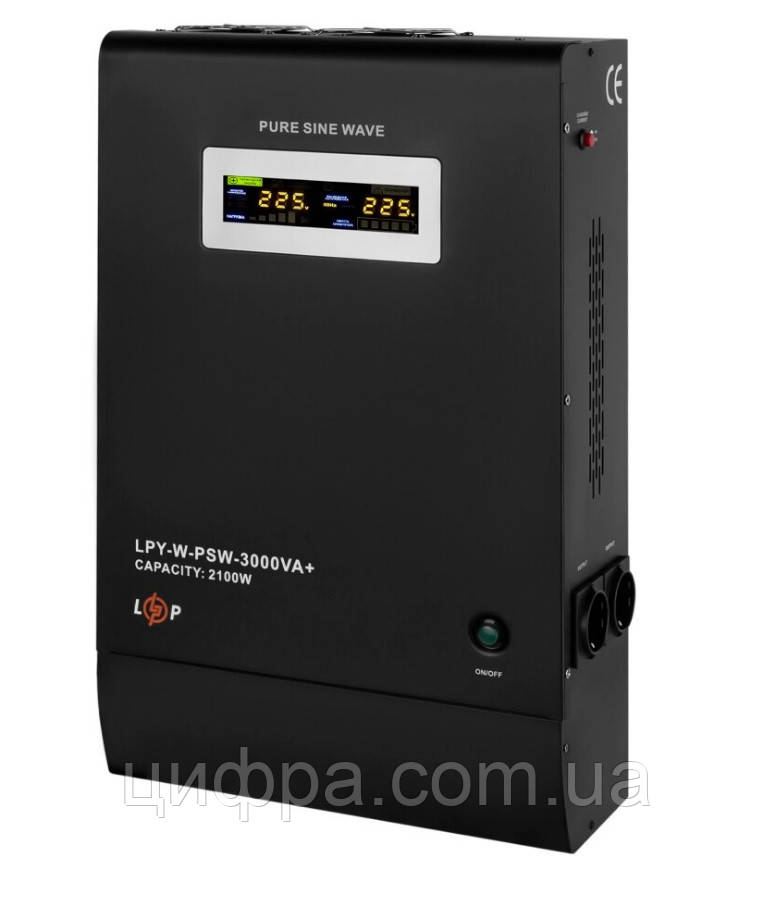 ИБП Logicpower LPY-W-PSW-3000VA+ (2100Вт) 10A/15A