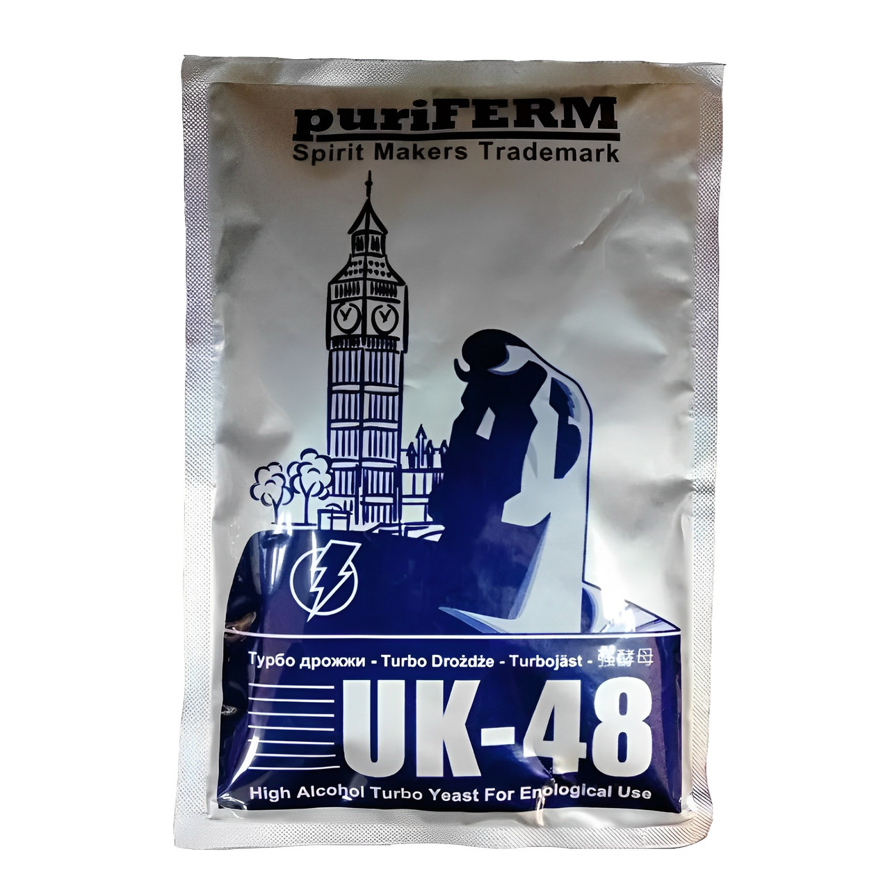 Турбо-дріжджі Puriferm UK-48, 128 г, фото 1