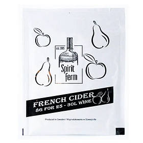 Дріжджі для сидру Spirit Ferm French Cider, 8 г