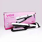 Плойка випрямляч для волосся з регулятором температури VGR V-511 / Утюжок для вирівнювання волосся, фото 8