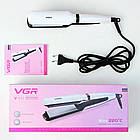 Плойка випрямляч для волосся з регулятором температури VGR V-511 / Утюжок для вирівнювання волосся, фото 9