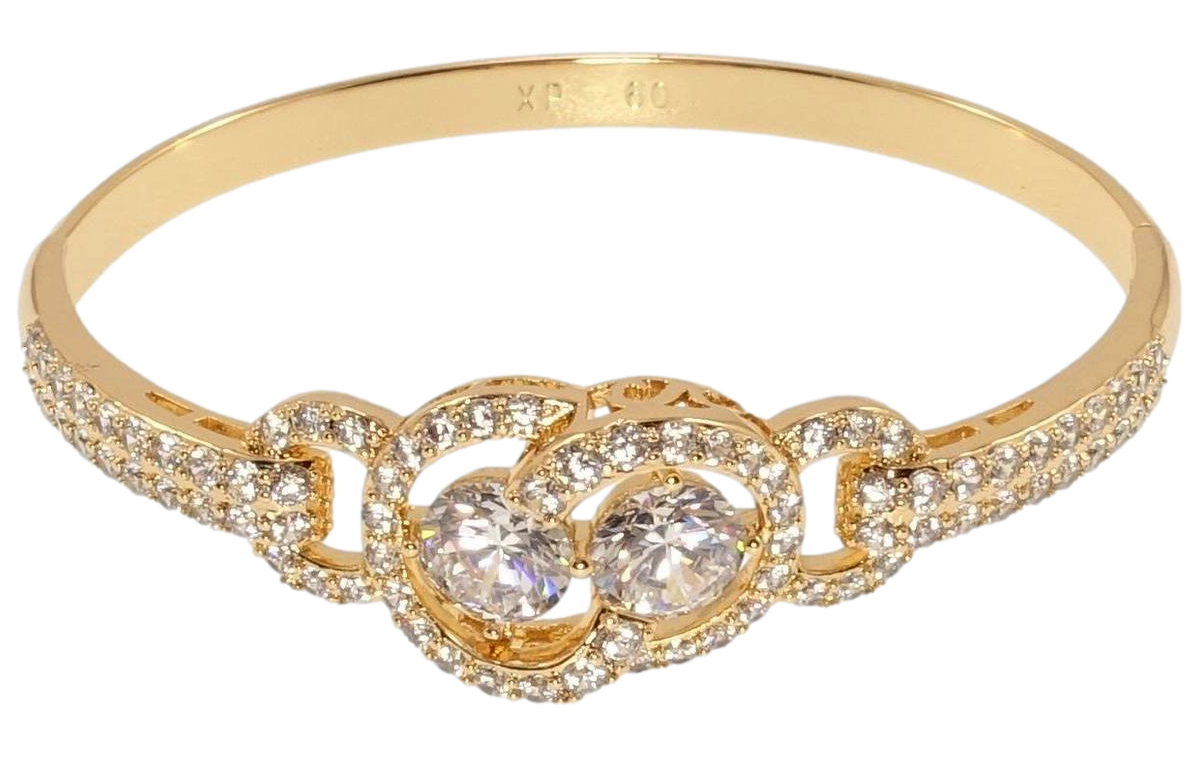Браслет Xuping Позолота 18K "Гармонія" ø 6см