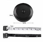 Сантиметрова стрічка-рулетка 150 см. біла, фото 4