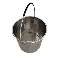 Бак відстійник для меду 15 кг з кришкою (із нержавіючої сталі)