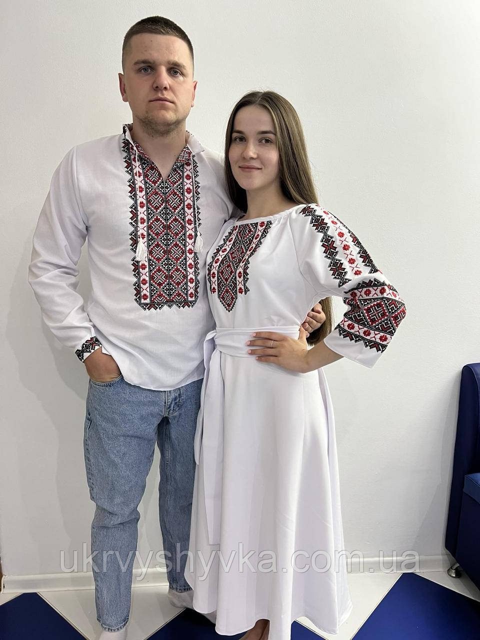 Жіноче плаття і чоловіча сорочка "Байка"