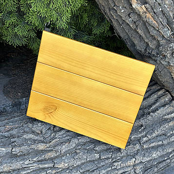 Бічна полиця Mzavod для мангалу Прометей на 9-12 шампурів світле дерево